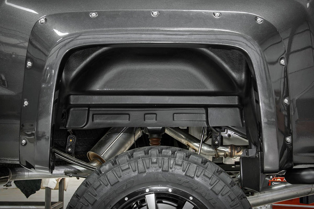 Rough Country Wheel Well Guards Chevrolet Rear Wheel Well Liners 15-19 Silverado 2500HD/3500HD Rough Country - 4215