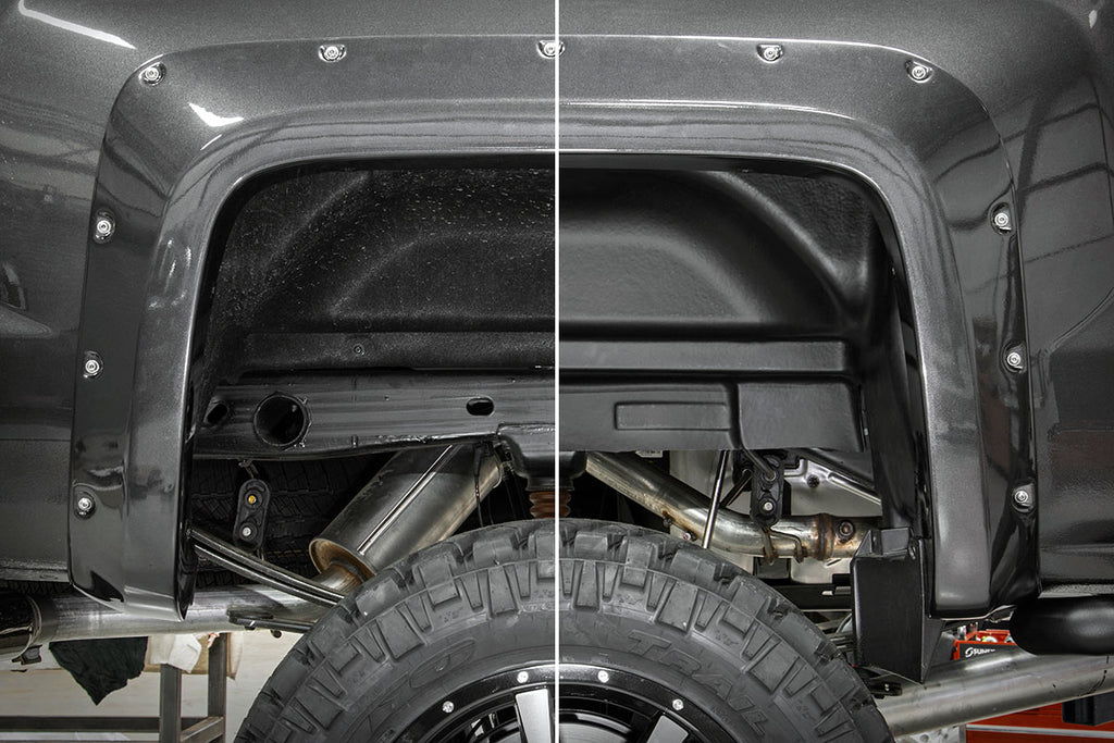 Rough Country Wheel Well Guards Chevrolet Rear Wheel Well Liners 15-19 Silverado 2500HD/3500HD Rough Country - 4215