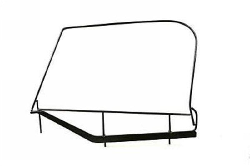 Rampage Soft Tops Rampage 1997-2006 Jeep Wrangler(TJ) Window Frame Only - Black