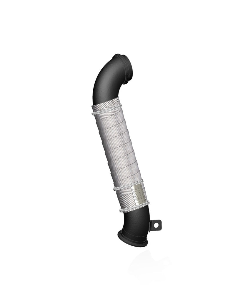 MBRP Downpipes MBRP 04.5-2010 Chev/GMC 6.6L Duramax Black 3in Down Pipe