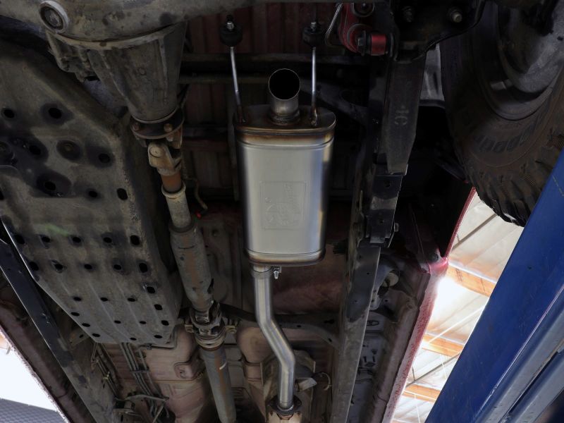 aFe Catback aFe ROCK BASHER 2.5in 409 SS Cat-Back Exhaust - 99-04 Toyota Tacoma L4-2.4L / V6-3.4L