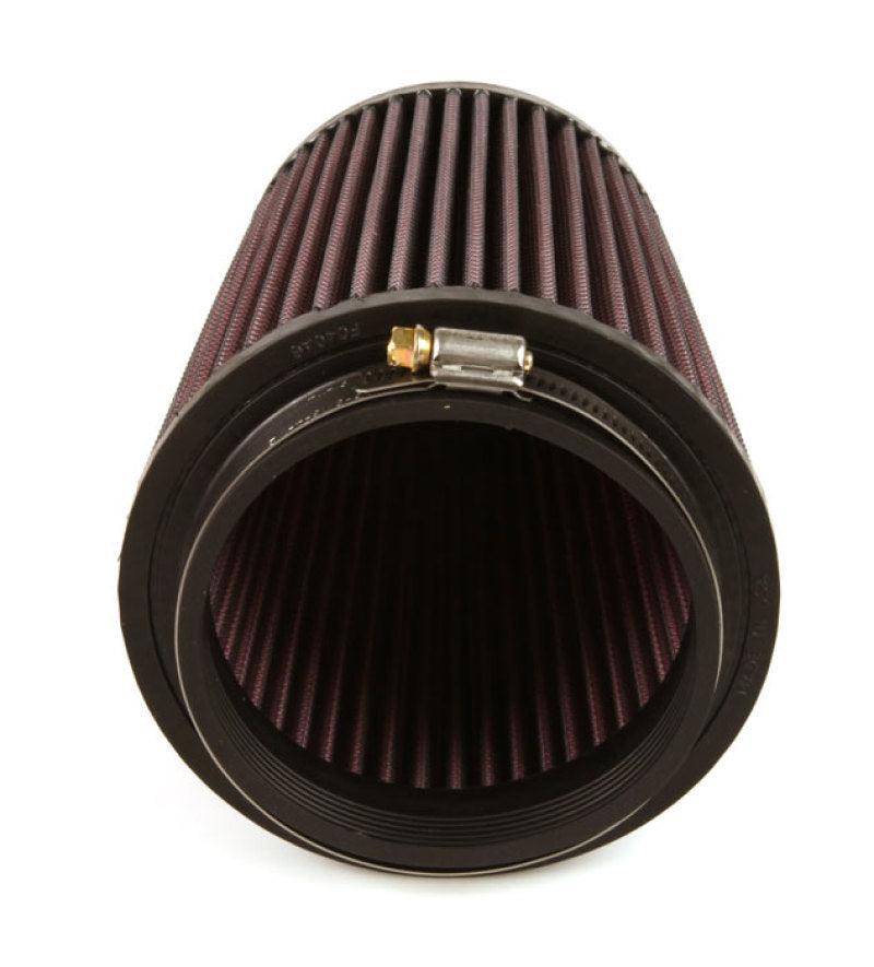K&N Engineering Air Filters - Universal Fit K&N Filter Universal Rubber Filter 4 inch Flange 5 3/8 inch Base 4 3/8 inch Top 7 inch Height