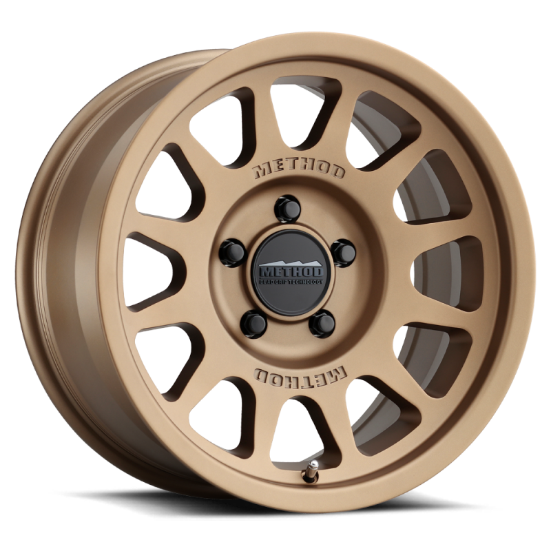 Method Wheels Wheels - Cast Method MR703 17x8.5 +35mm Offset 5x150 110.5mm CB Method Bronze Wheel