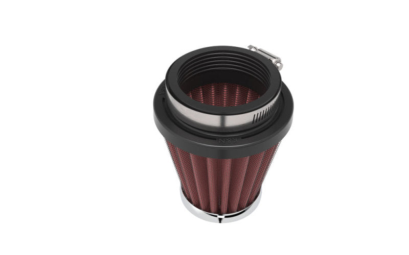 K&N Engineering Air Filters - Universal Fit K&N Universal Chrome Filter 1 15/16 inch FLG / 3 inch Base / 2 inch Top / 3 inch Height