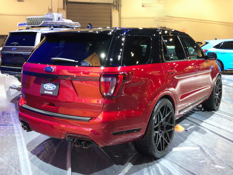Borla Catback Borla 18-19 Ford Explorer Sport 3.5L 2.5in 2.25in Diameter S-Type Exhaust Carbon Fiber 3.5in Tip