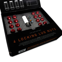Load image into Gallery viewer, Mishimoto Lug Nuts Mishimoto Aluminum Locking Lug Nuts M12x1.25 20pc Set Silver