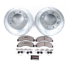 Load image into Gallery viewer, PowerStop Brake Kits - Performance D&amp;S Power Stop 00-05 Ford Excursion Front Z36 Truck &amp; Tow Brake Kit