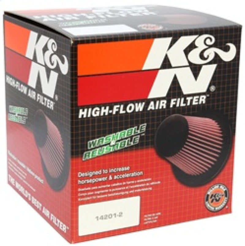 K&N Engineering Air Filters - Universal Fit K&N Universal Clamp-On Air Filter 6in FLG / 7-1/2in B / 5in T / 7-1/2in H