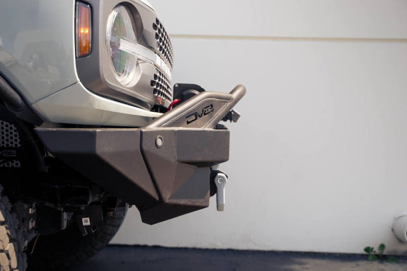 DV8 Offroad Bumper Accessories DV8 Offroad Elite Series D-Ring Shackles - Pair (Gray)
