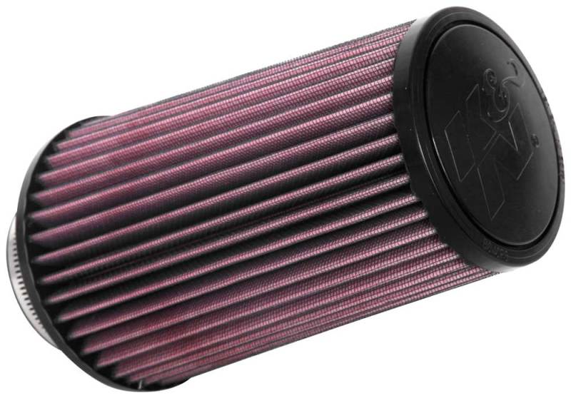 K&N Engineering Air Filters - Universal Fit K&N Universal Round Tapered Filter 3 inch FLG / 5 inch Bottom / 4 inch Top / 7 7/8 inch Height