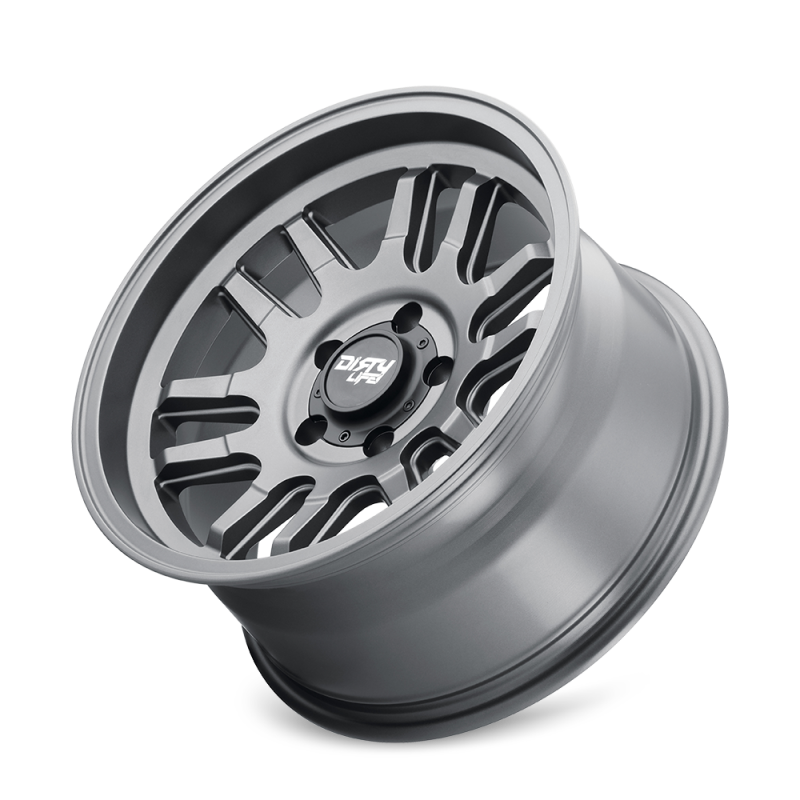 Dirty Life Wheels - Cast Dirty Life 9310 Canyon 17x9 / 5x127 BP / -12mm Offset / 71.5mm Hub Satin Graphite Wheel
