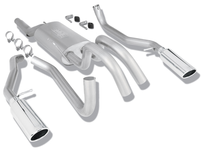 Borla Catback Borla 09 Ford F-150 Stainless Steel Touring Style Catback Exhaust