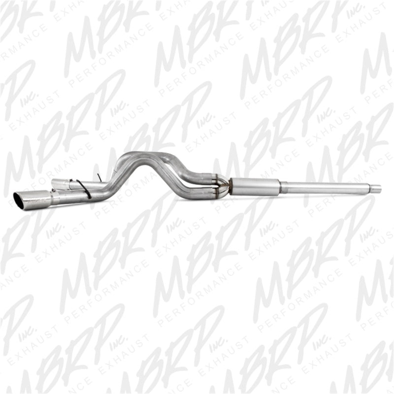 MBRP Catback MBRP 1999-2004 Ford F-250/350 V-10 Cat Back 4 Dual Split Side
