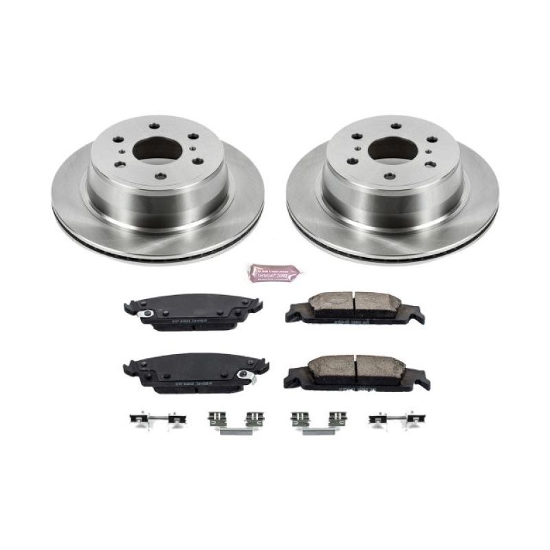 PowerStop Brake Kits - OE Power Stop 15-19 Cadillac Escalade Rear Autospecialty Brake Kit