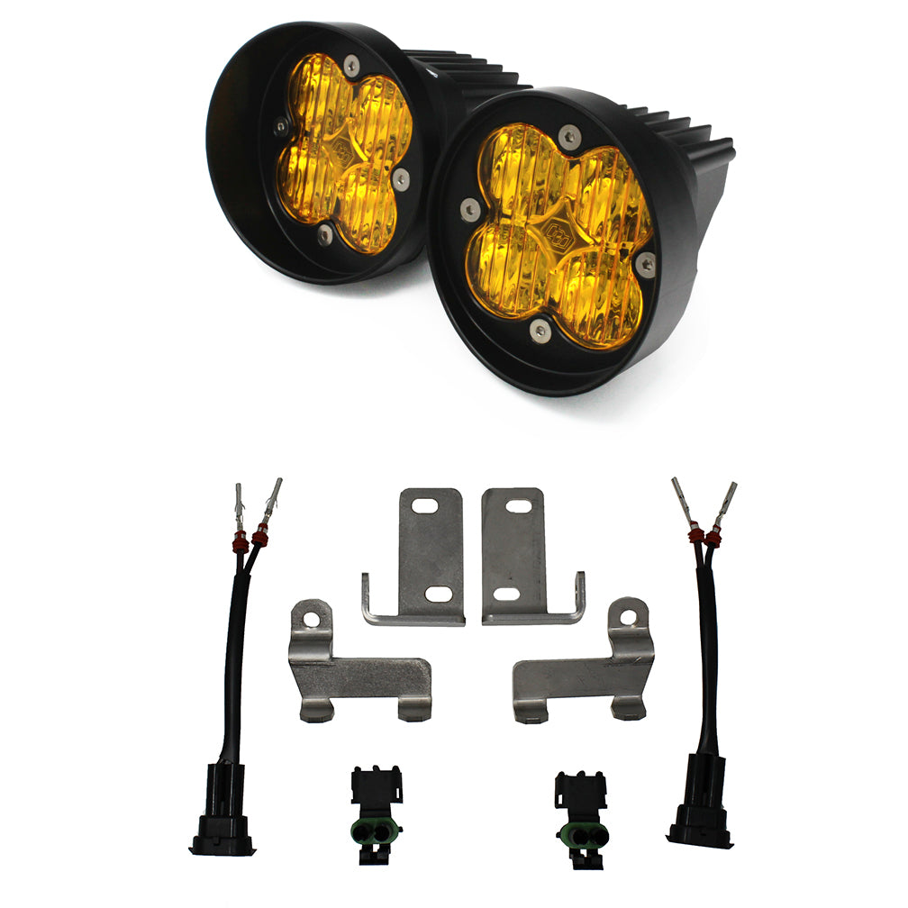 Baja Designs LED Light Kit Toyota Tacoma, Tundra, 4Runner, Squadron Sport Amber - 447115