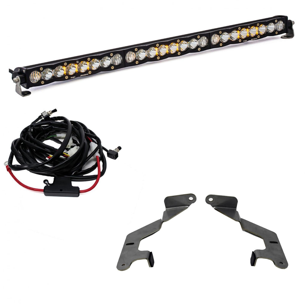 Baja Designs LED Light Kit 30 Inch Grille LED Light Bar Kit For 14-On Toyota Tundra S8 Driving Combo Baja Designs - 447160