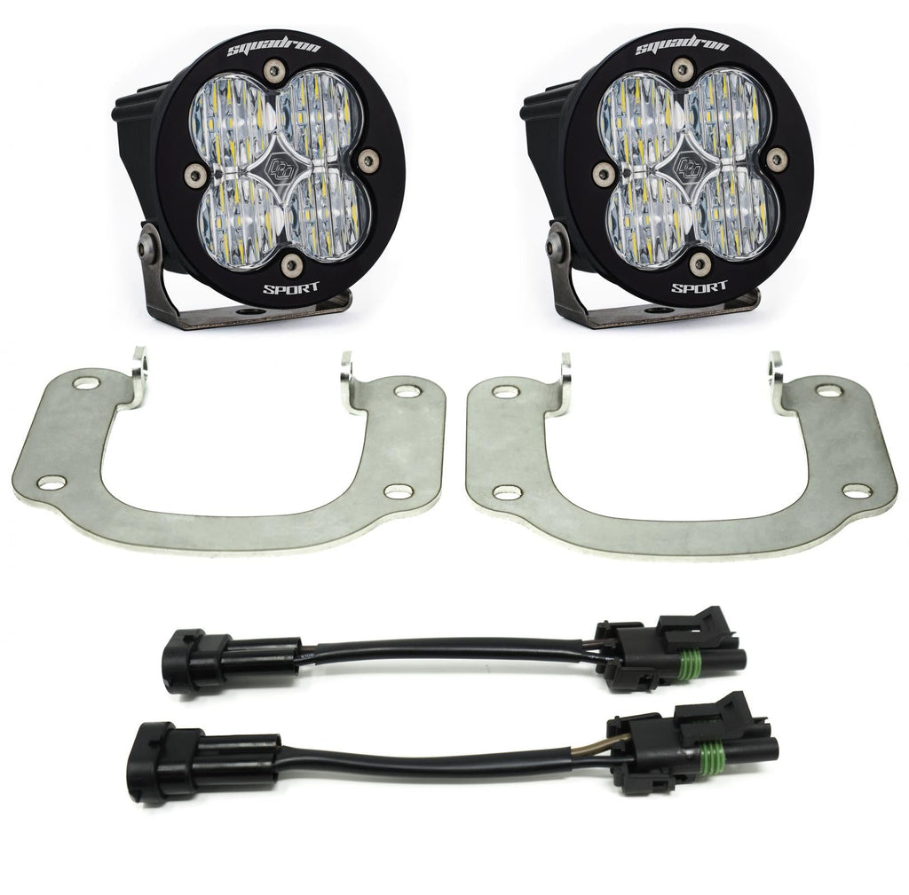 Baja Designs Fog Lights Titan Fog Pocket Kit 17-18 Nissan Titan Sport Baja Designs - 447501