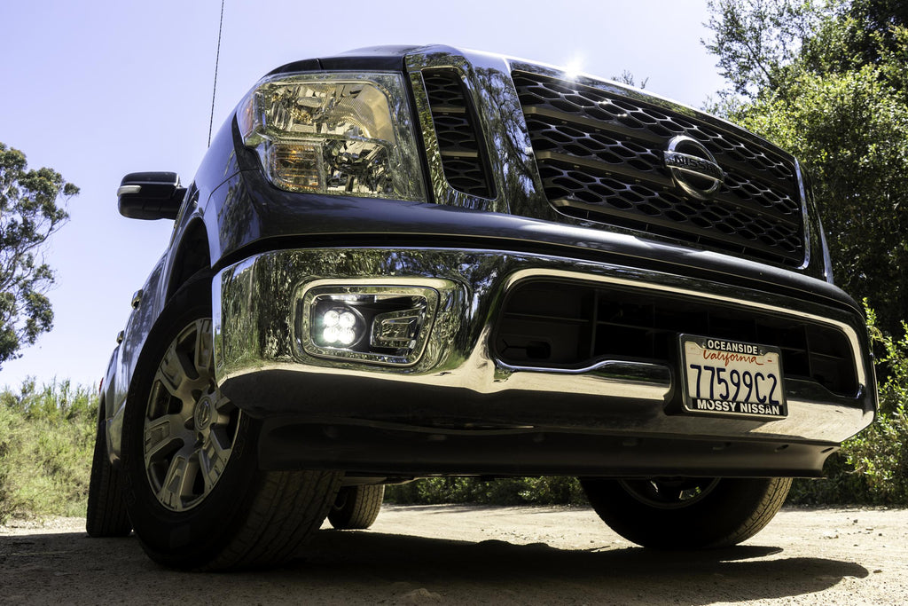 Baja Designs Fog Lights Titan Fog Pocket Kit 17-18 Nissan Titan Pro Baja Designs - 447502