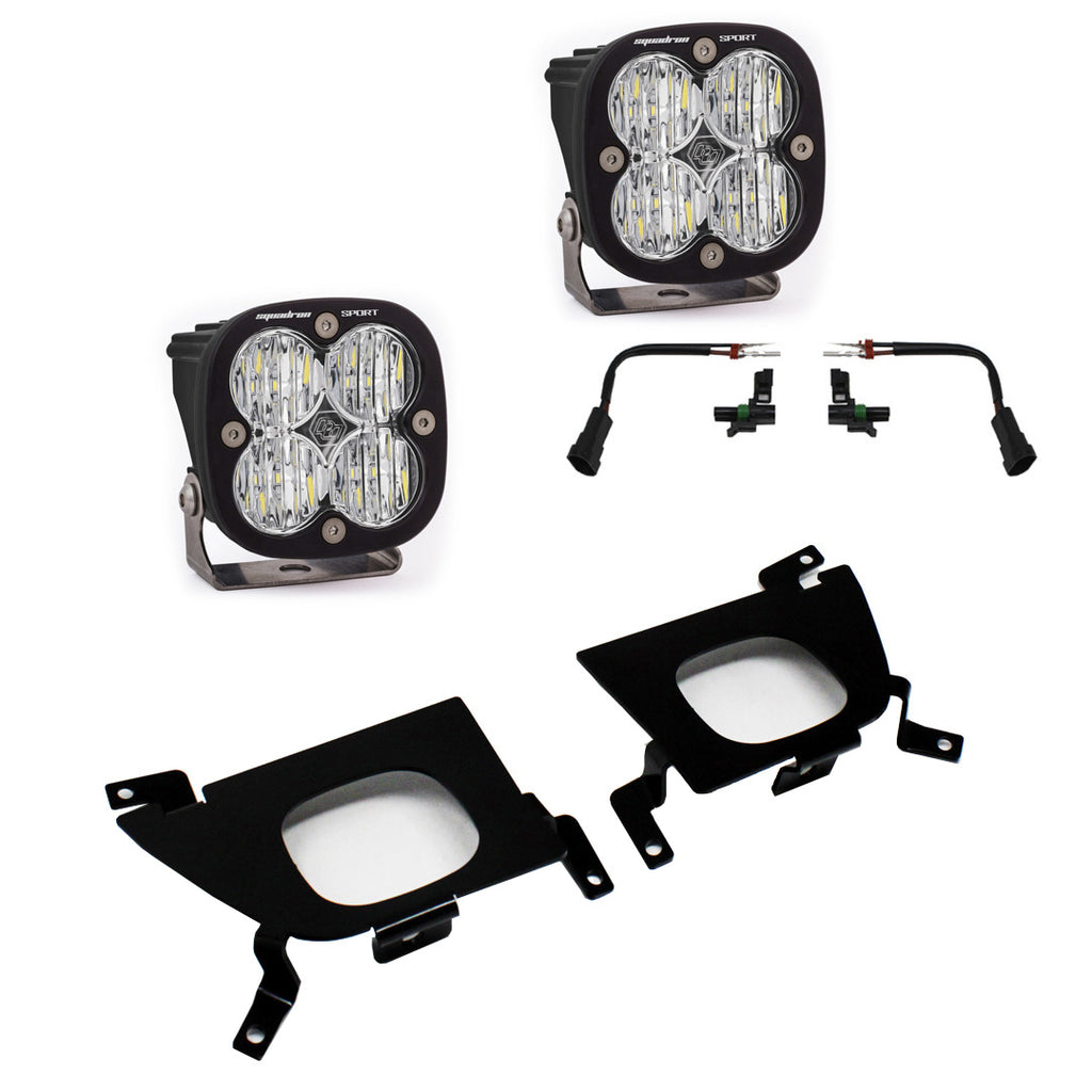 Baja Designs Fog Lights Silverado 1500 2019 Fog Pocket Mount Kit Sport Baja Designs - 447517