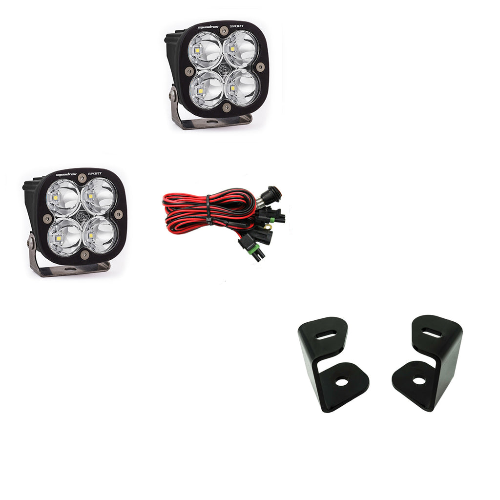 Baja Designs A Pillar Light Mount Dodge Ram 1500 09-19 A-Pillar Kit Squadron Sport Baja Designs - 447521