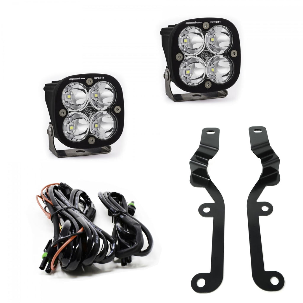 Baja Designs A Pillar Light Mount Silverado 1500 A-Pillar Kit Squadron Sport 2019 Silverado 1500 Baja Designs - 447524