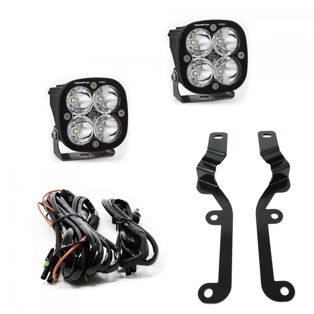 Baja Designs A Pillar Light Mount Silverado 1500 A-Pillar Kit Squadron Pro 2019 Silverado 1500 Baja Designs - 447525