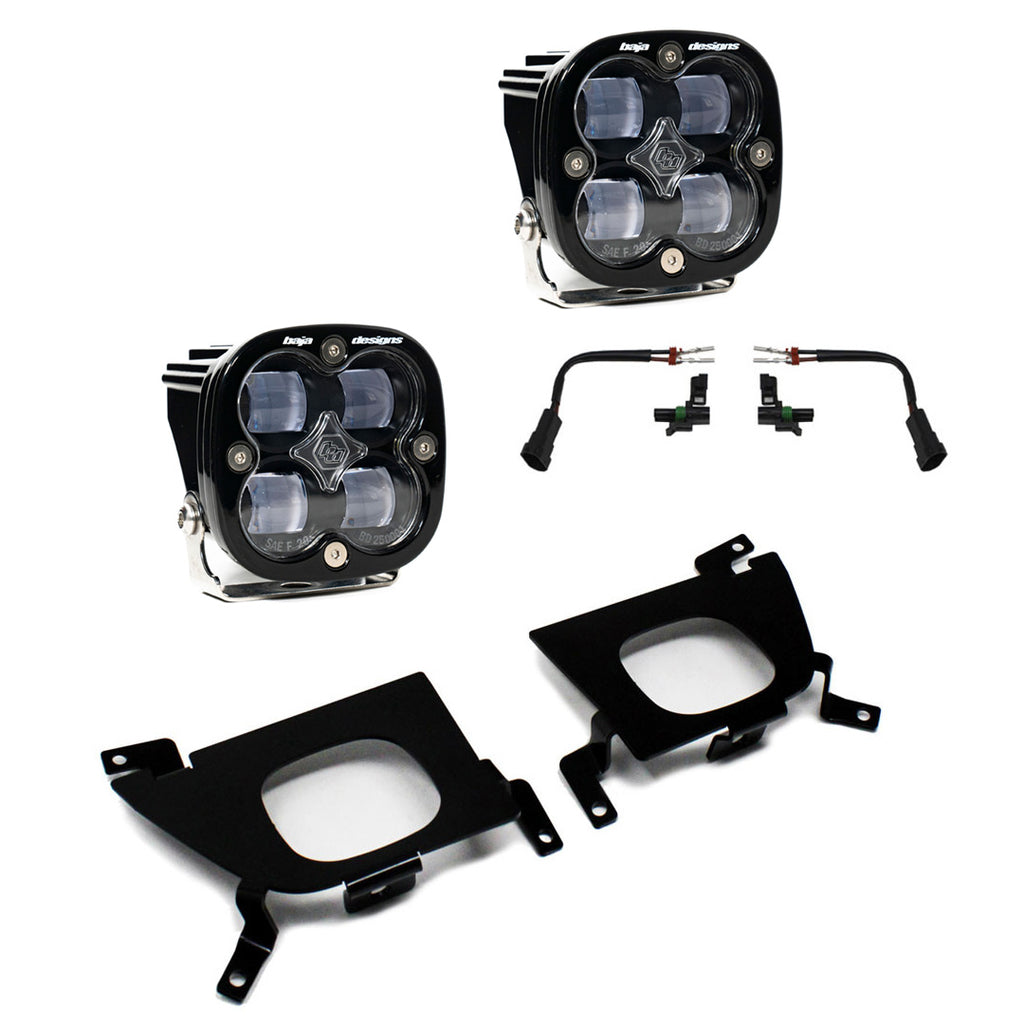 Baja Designs Fog Lights Silverado Fog Pocket for 19-Up Silverado 1500/2500/2500 HD FPK SAE Baja Designs - 447528