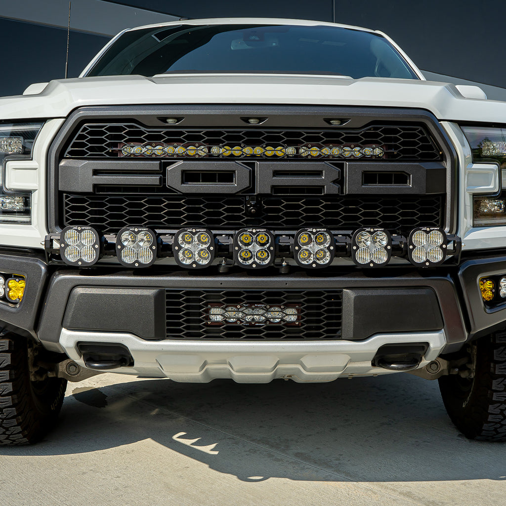 Baja Designs LED Light Kit 17-20 Ford, Raptor OnX6+ Lower Grille LED Kit Baja Designs - 447557