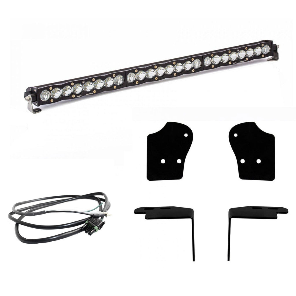 Baja Designs Mounting Brackets(Lighting) 17-20 Ford Raptor 30 Inch S8 Grille LED Light Bar Kit Baja Designs - 447561