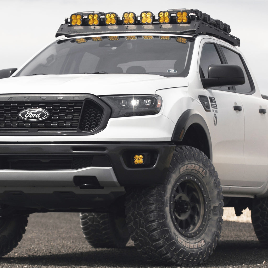 Baja Designs Fog Lights Ford, Ranger  (19-On), Fog Pocket Kit, Squadron Sport - 447607