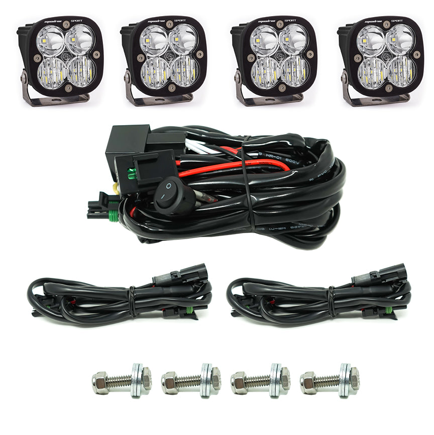 Baja Designs LED Light Kit Ford, Ranger (19-On), Grille Kit, Squadron Sport - 447609