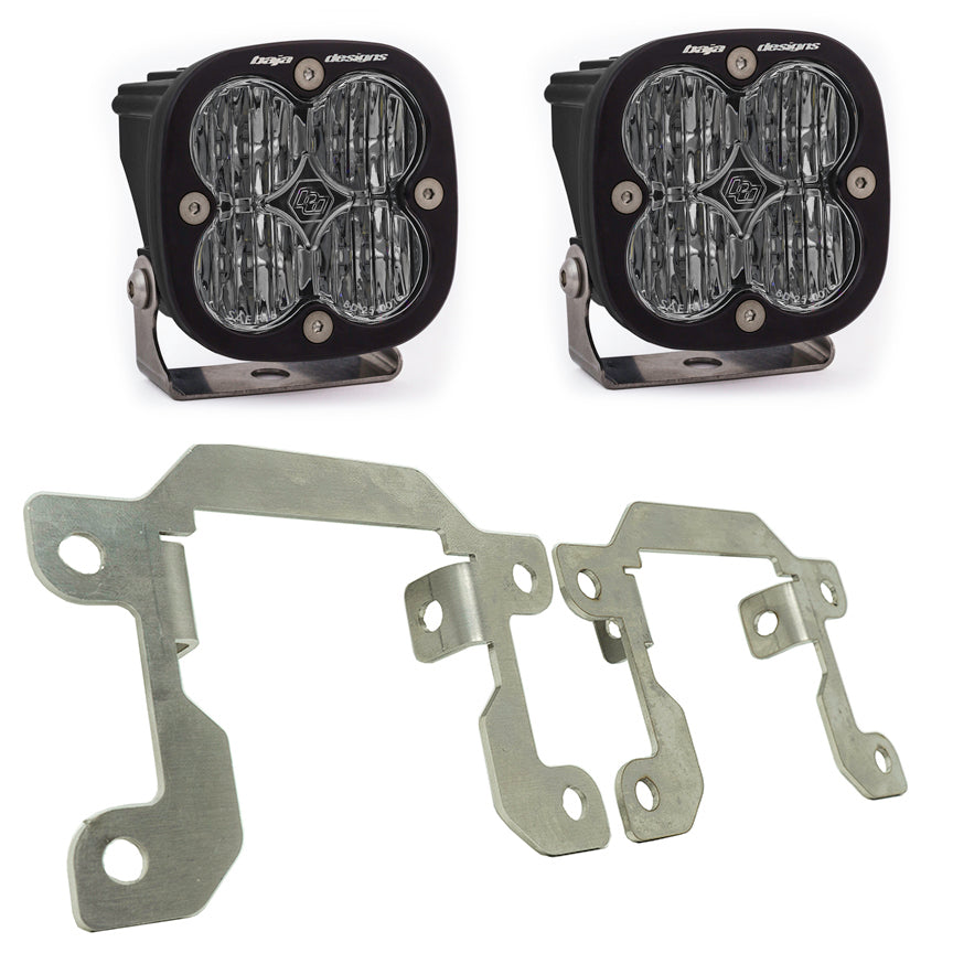Baja Designs Fog Lights Ford, Ranger  (19-On), Fog Pocket Kit, Squadron SAE - 447616