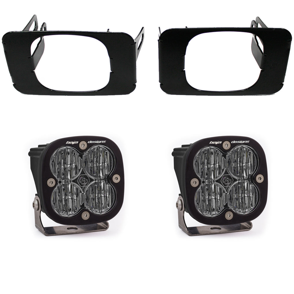 Baja Designs Fog Lights Super Duty Fog Lights SAE Fog Pocket Kit 17-18 Super Duty 15-18 F-150 Baja Designs - 447618