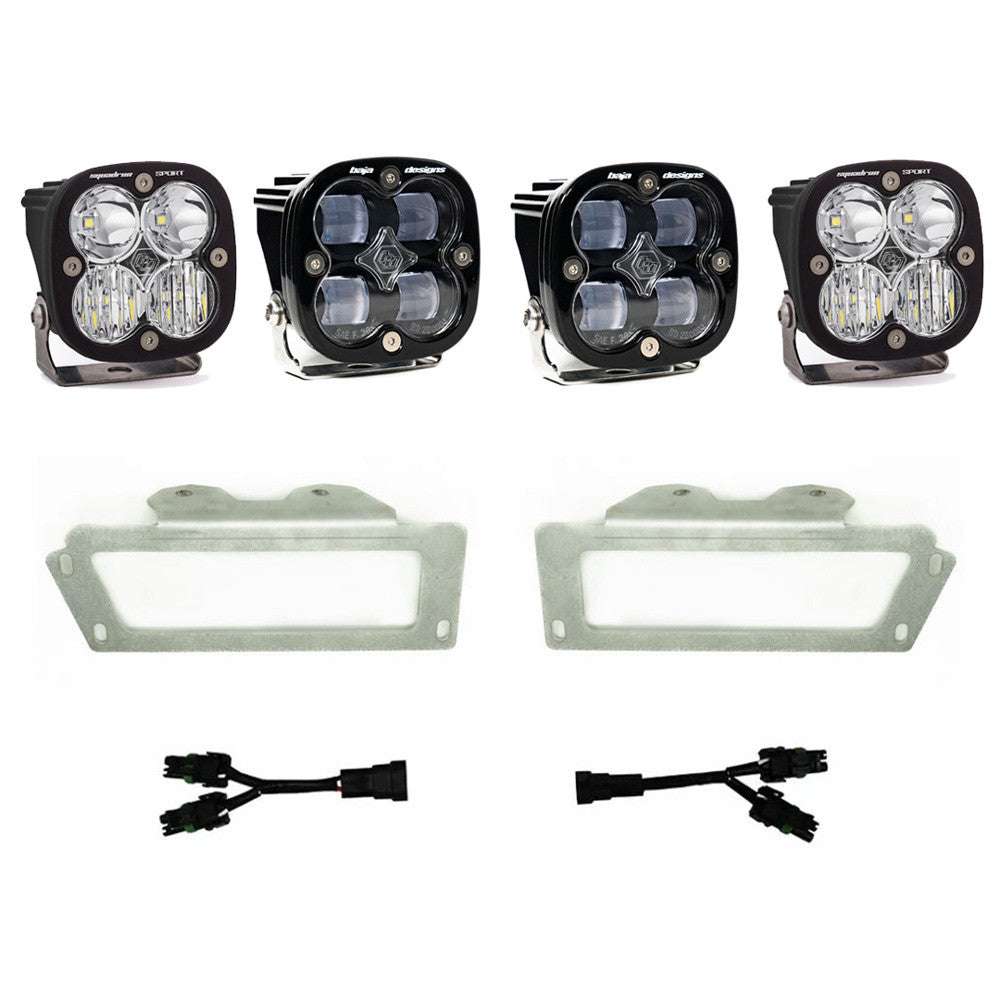 Baja Designs Fog Lights Ram 2500/3500 Fog Lights SAE Fog Pocket Kit 10-18 RAM 1500 09-12 Ram 2500/3500 Baja Designs - 447619