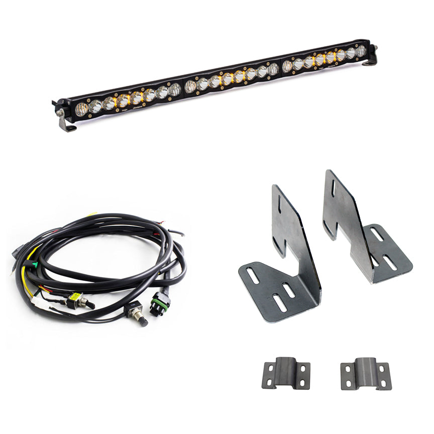 Baja Designs LED Light Kit GMC 2500/3500 HD 30 Inch S8 Light Bar Kit 18-19 Baja Designs - 447632