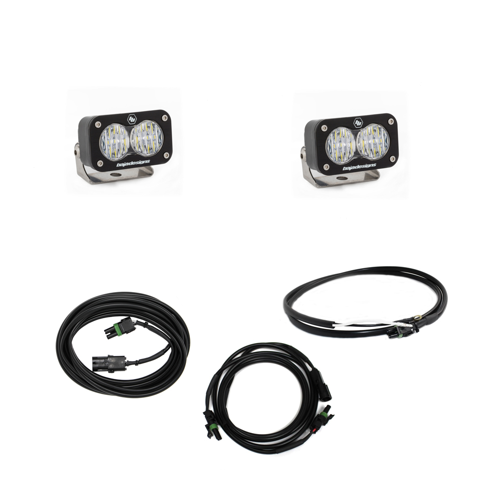 Baja Designs LED Light Kit Jeep JL LED Light Kit Reverse Kit W/ Upfitter Dual S2 Sport W/C For 18-Pres Wrangler JL Baja Designs - 447651UP