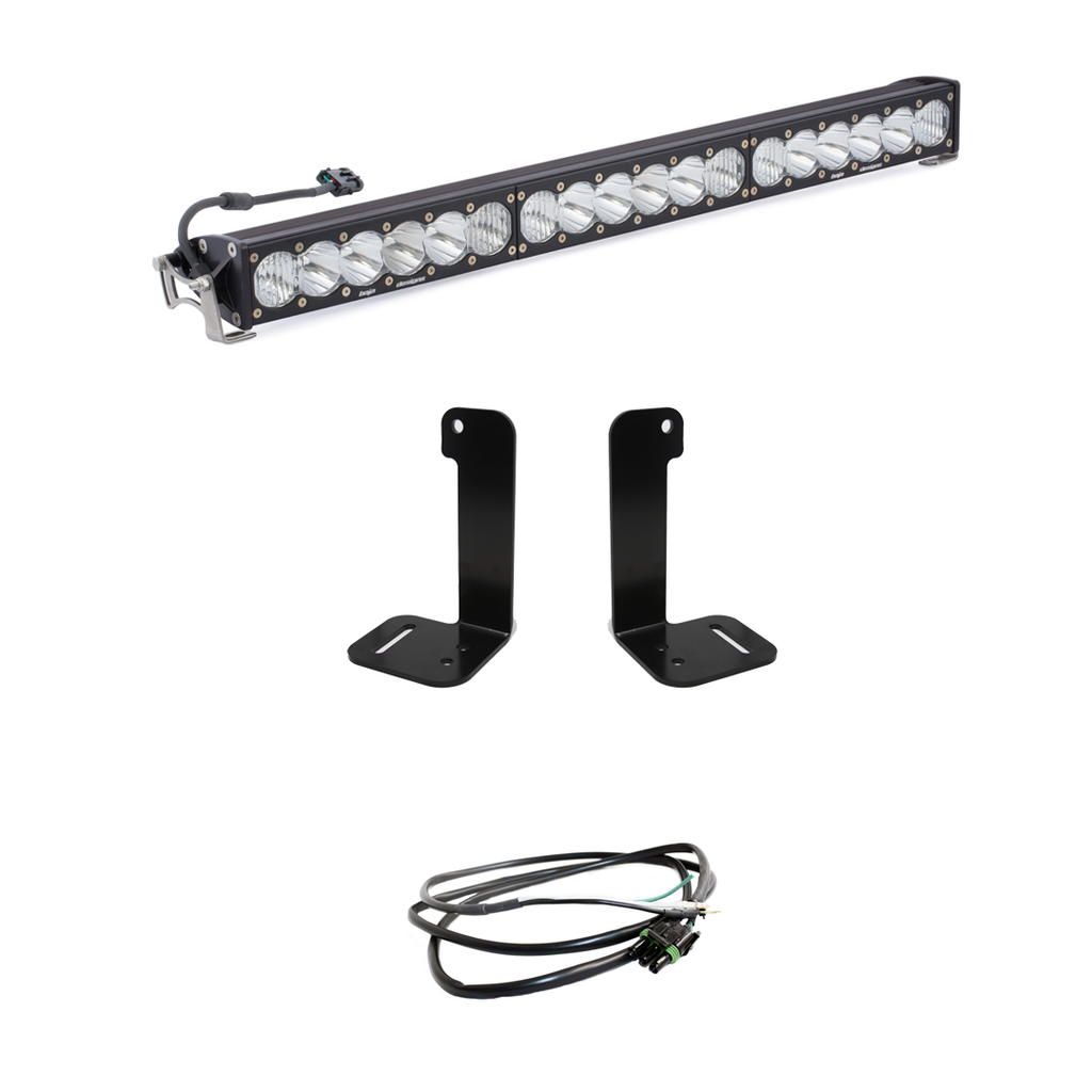 Baja Designs LED Light Kit Jeep JL/JT 30 Inch OnX6+ Light Bar Kit w/Upfitter Baja Designs - 447657UP