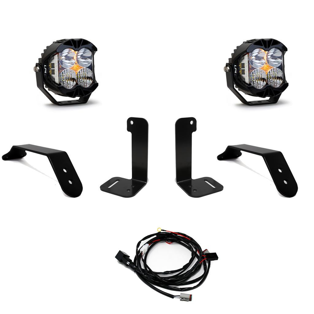 Baja Designs LED Light Kit Jeep JL/JT Dual LP4 Auxiliary Light Kit Baja Designs - 447658