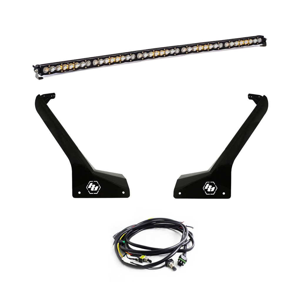 Baja Designs LED Light Kit Jeep JL/JT Roof Bar LED Light Kit 50 Inch S8 Baja Designs - 447665