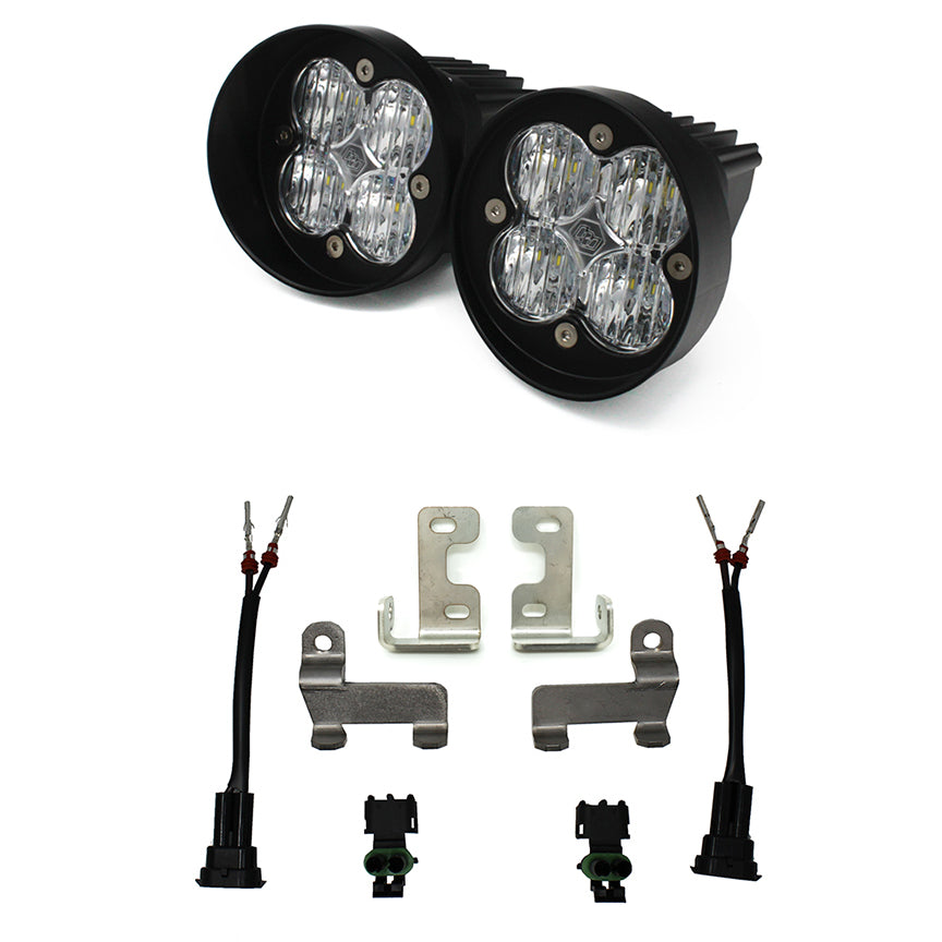 Baja Designs Fog Lights 12-21 Rav4 Fog Pocket Kit Squadron Sport Clear Wide Cornering Baja Designs - 447676