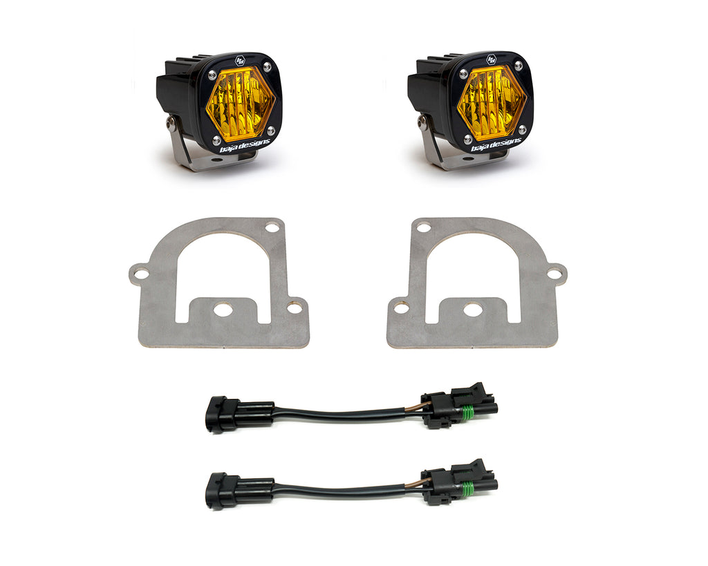Baja Designs Fog Lights Ford Bronco Sport S1 Fog Light Kit Amber W/C Baja Designs - 447683