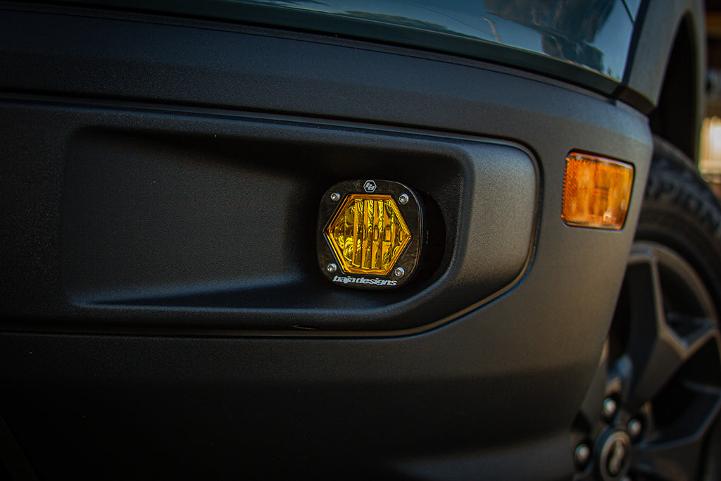 Baja Designs Fog Lights Ford Bronco Sport S1 Fog Light Kit Amber W/C Baja Designs - 447683