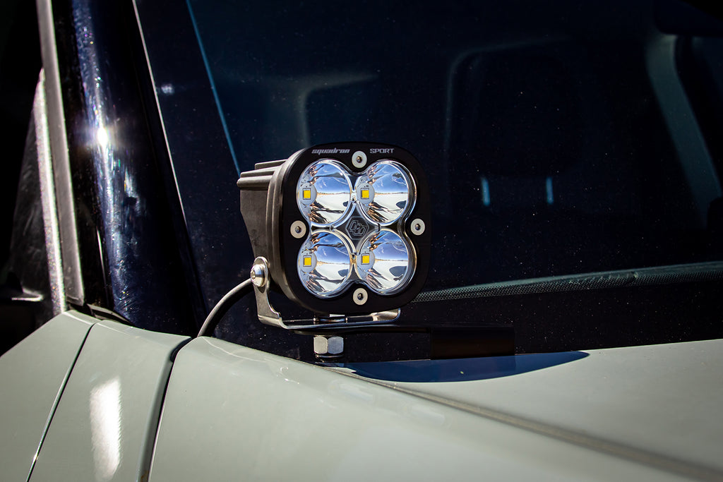 Baja Designs LED Light Kit Ford Bronco Sport A-Pillar Kit Squadron Sport Clear Baja Designs - 447687