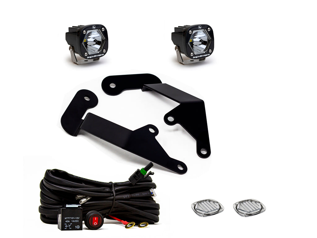 Baja Designs LED Light Kit Ford Bronco Sport A-Pillar Kit S1 Clear Baja Designs - 447688