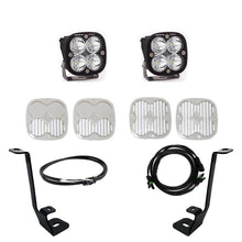 Load image into Gallery viewer, Baja Designs LED Light Kit F-150 A Pillar Kit Squadron Sport Spot 21-On Ford F150 W/ Upfitter Baja Designs - 447695UP