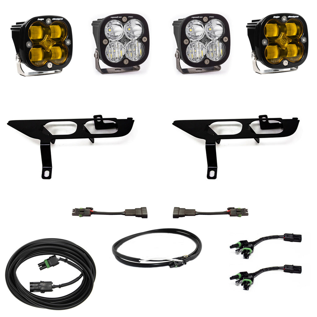 Baja Designs Fog Lights Ford, F150, (21-On), FPK, SAE Amber/Sport DC, Up w/o DRL Baja Designs - 447698UP