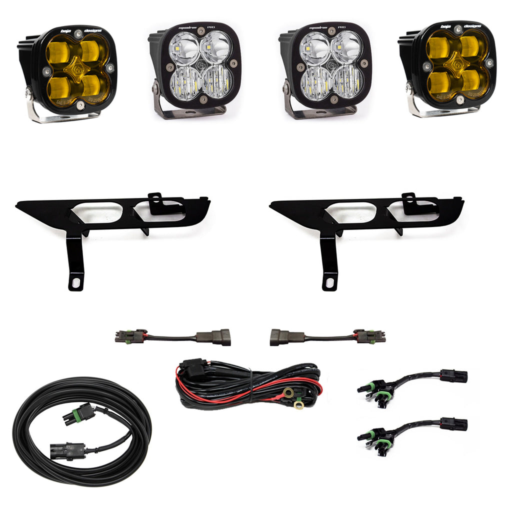 Baja Designs Fog Lights Ford, F150, (21-On), FPK, SAE Amber/Sport DC w/o DRL Baja Designs - 447698