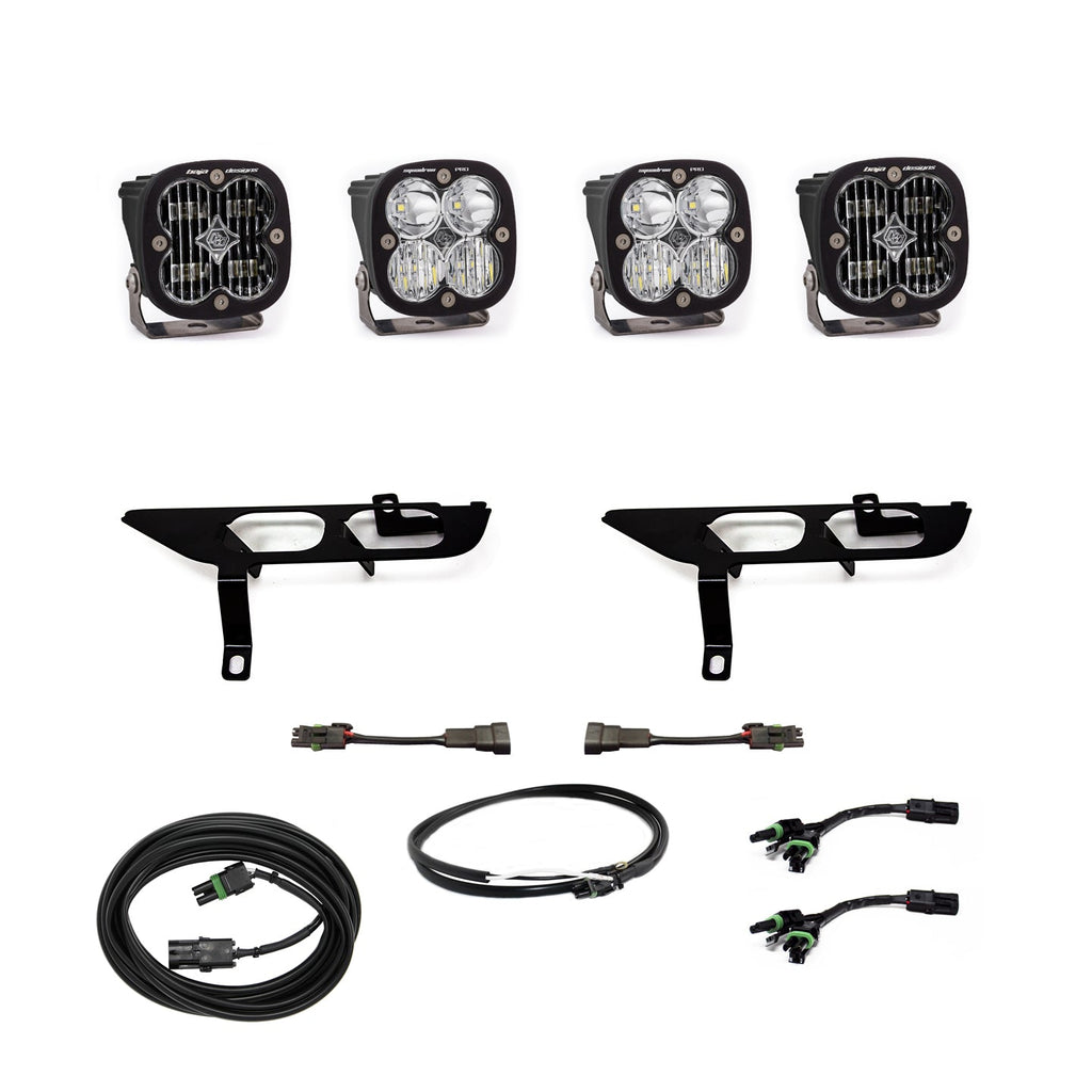 Baja Designs Fog Lights Ford, F150, (21-On), FPK, SAE Clear/Pro DC, Up w/o DRL Baja Designs - 447699UP