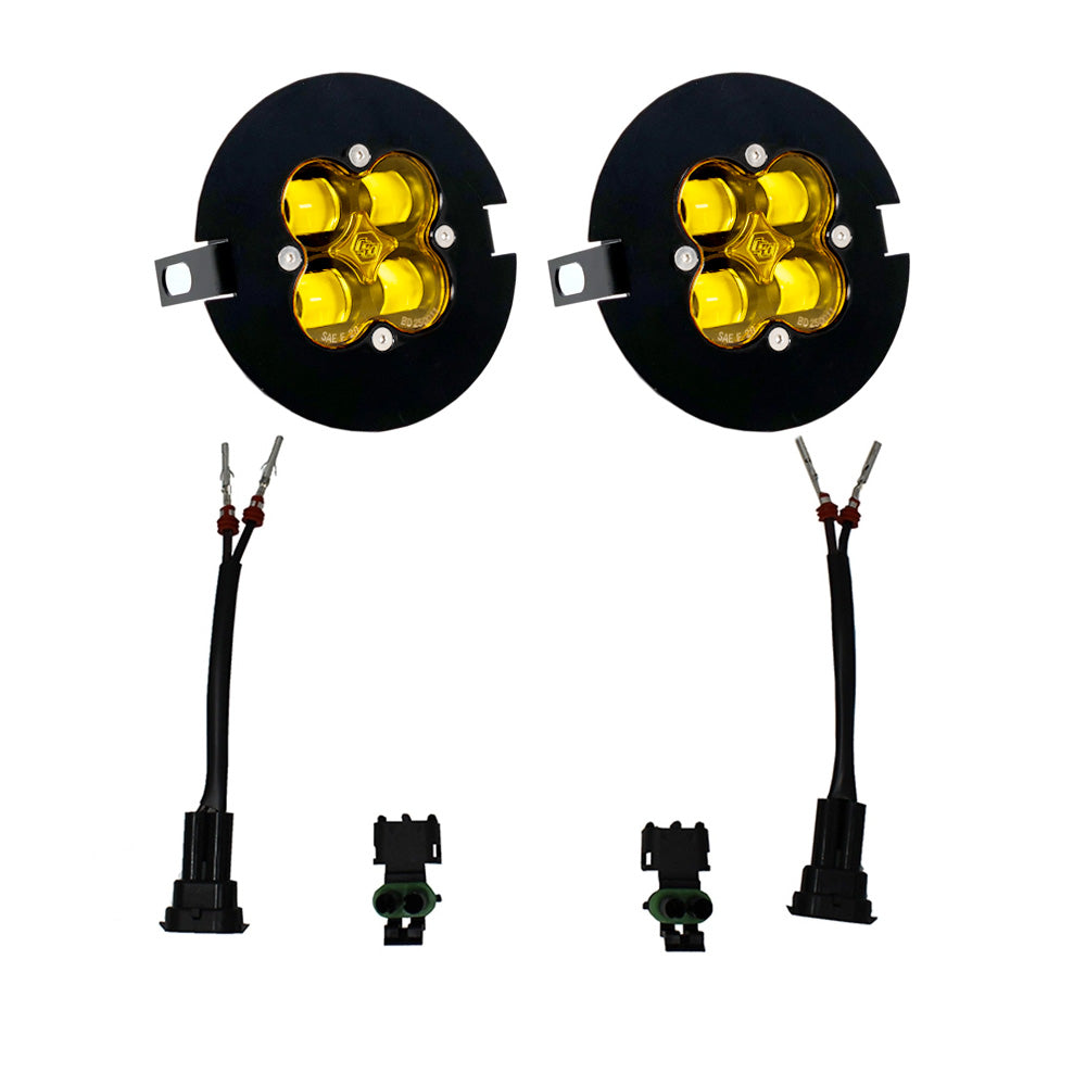 Baja Designs Fog Lights Ford/Toyota F-150 Tundra Tacoma SAE Fog Light Kit Amber Baja Designs - 447705
