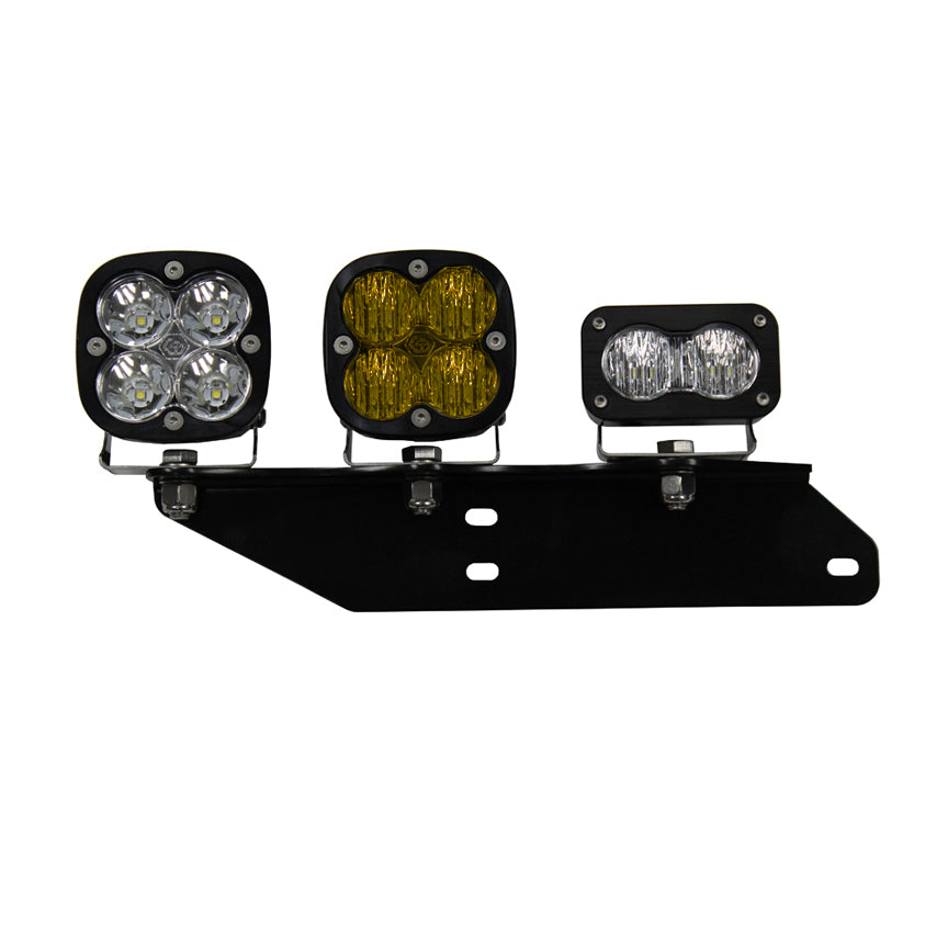 Baja Designs Fog Lights Raptor Fog Light Kit 17-18 F-150 Raptor Fog Pocket Kit Amber SAE Sportsmen Baja Designs - 447717